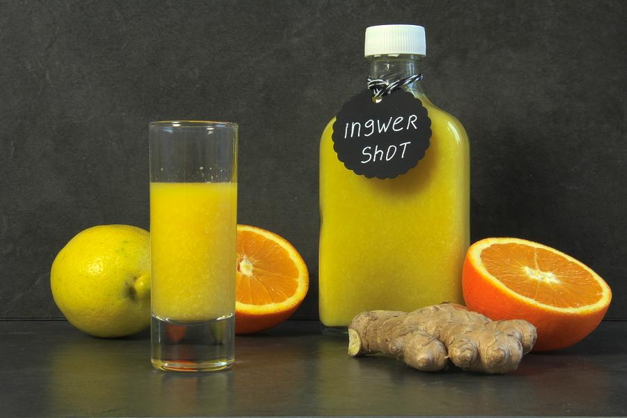 Rezeptbild: Ingwer Shot