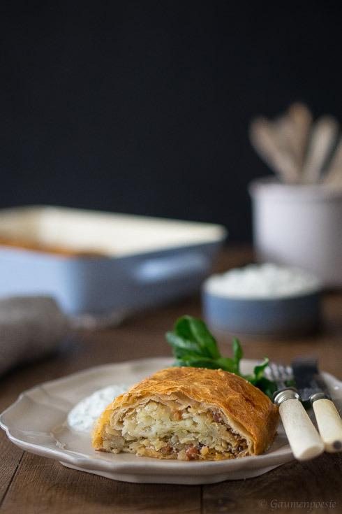 Rezeptbild: Steirischer Kartoffelstrudel