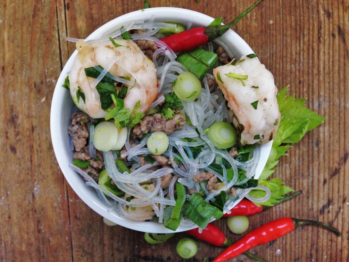 Rezeptbild: Thailändischer Glasnudelsalat
