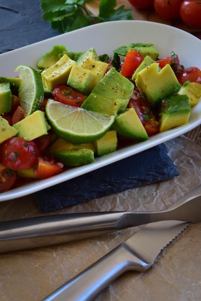 Rezeptbild: Avocado Tomaten Salat