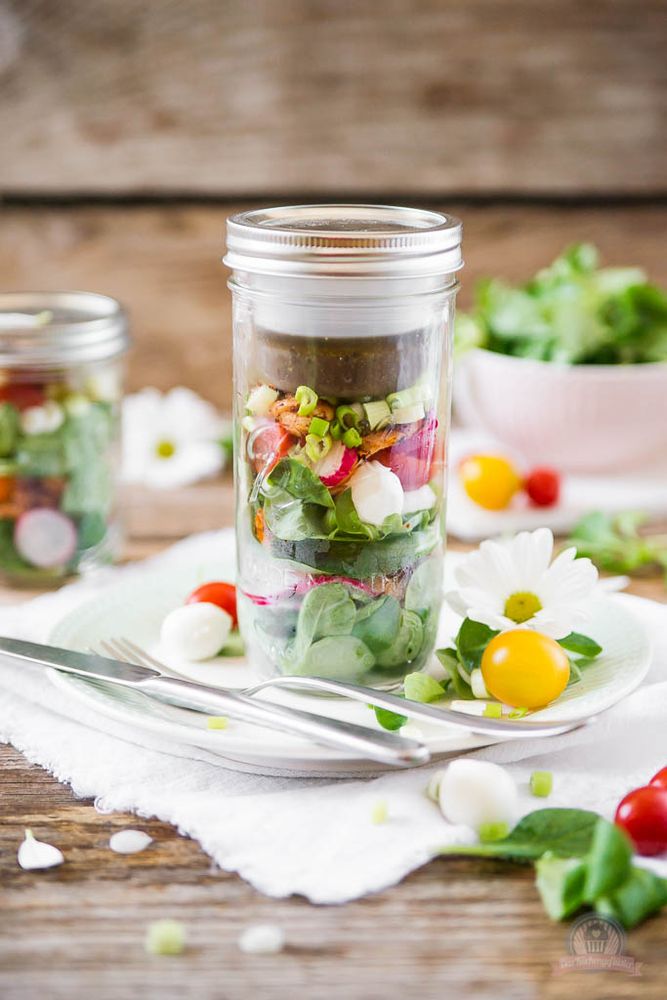 Rezeptbild: Frühlingssalat to go