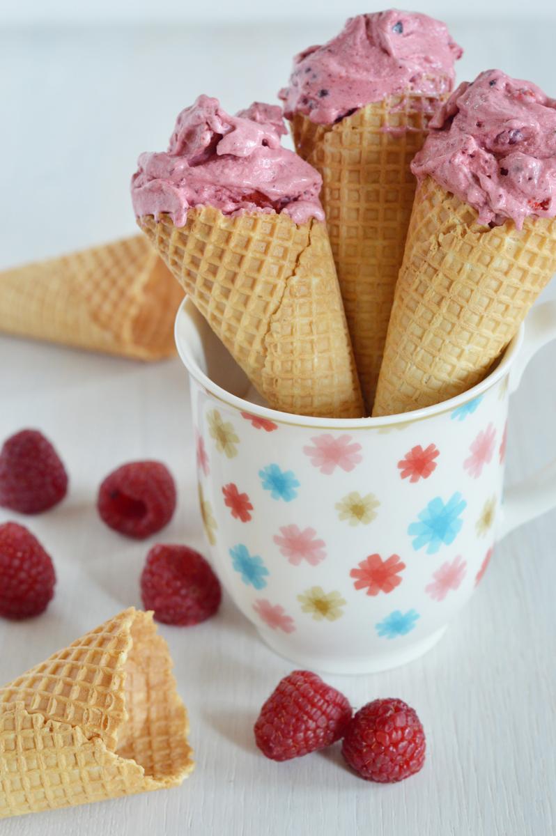 Rezeptbild: Waldbeeren-Eis