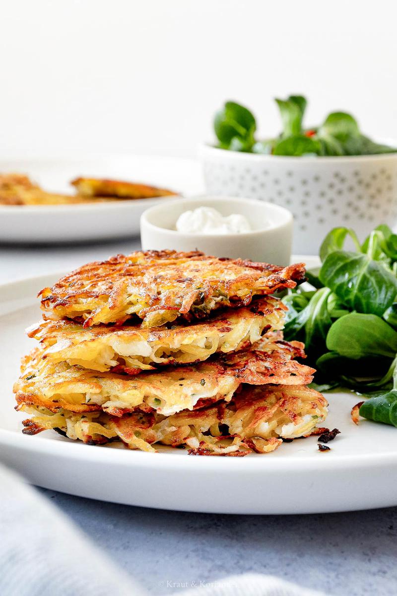 Rezeptbild: Knusprige Kartoffel-Rettich-Rösti