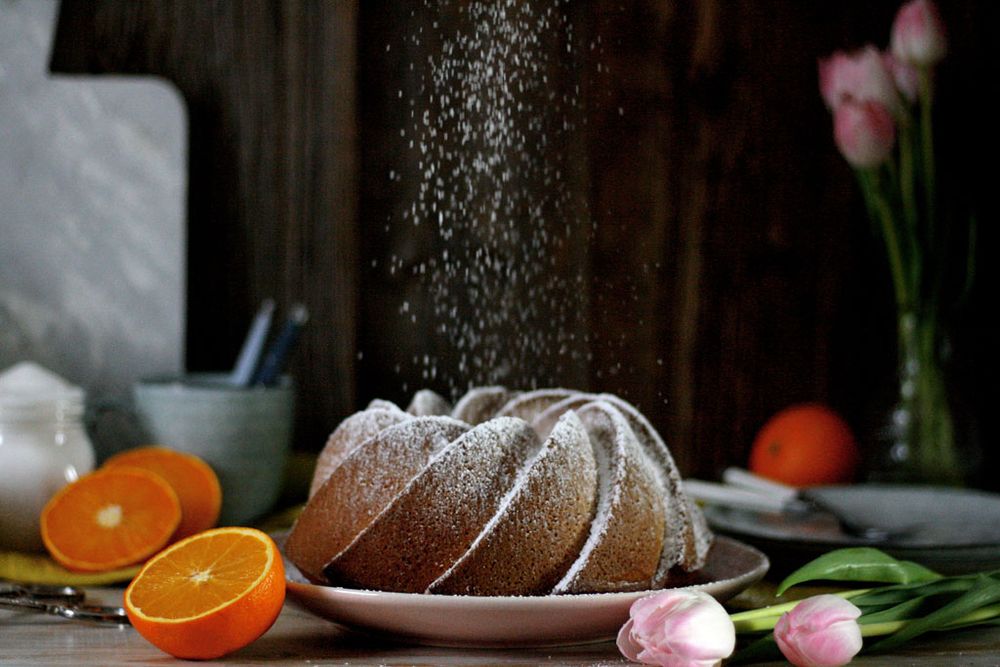 Rezeptbild: Saftiger Orangen-Gugelhupf