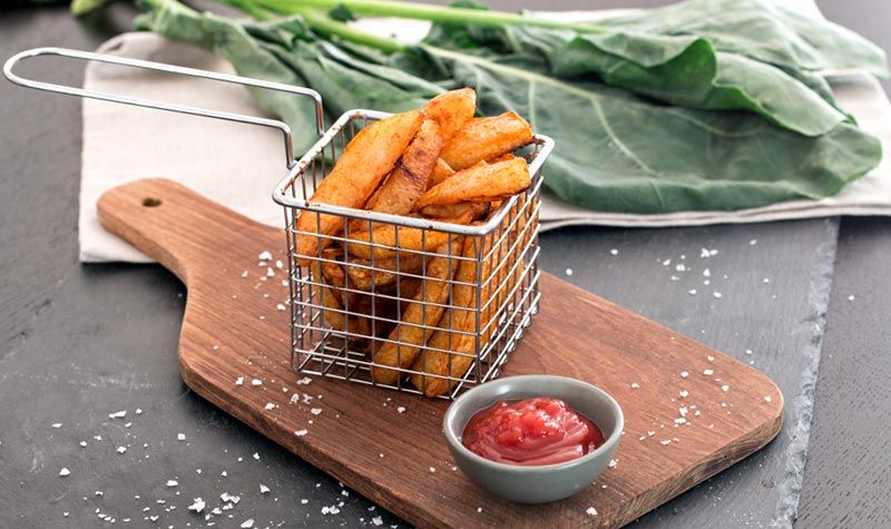 Rezeptbild: Low-Carb: Kohlrabi-Pommes