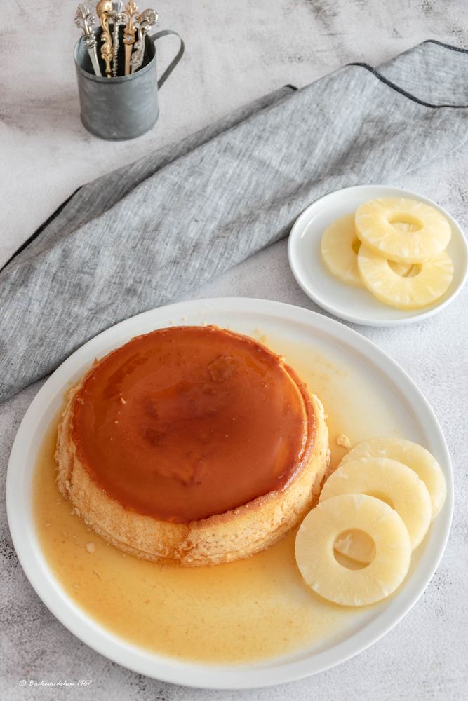 Rezeptbild: Flan de Piña-Ananas Flan
