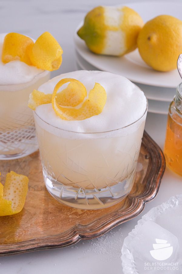 Rezeptbild: Quitten Sour Cocktail