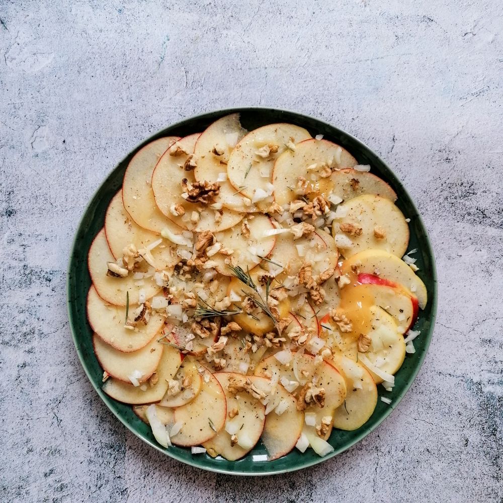 Rezeptbild: Apfel Carpaccio