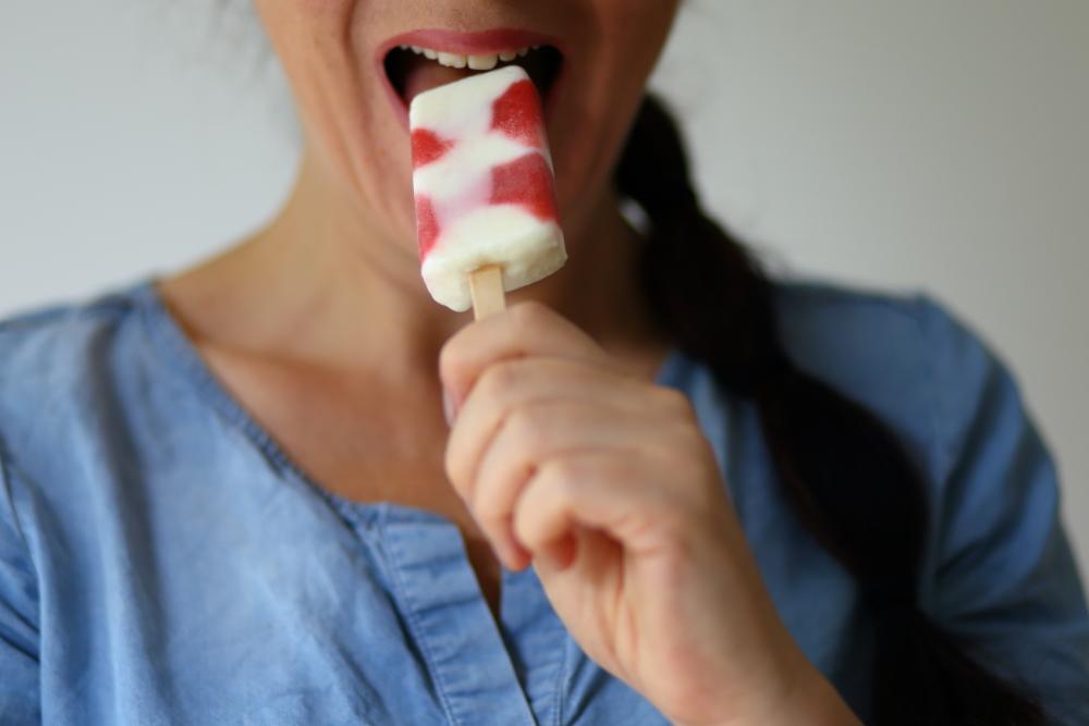 Rezeptbild: Glacé aus nur zwei Zutaten