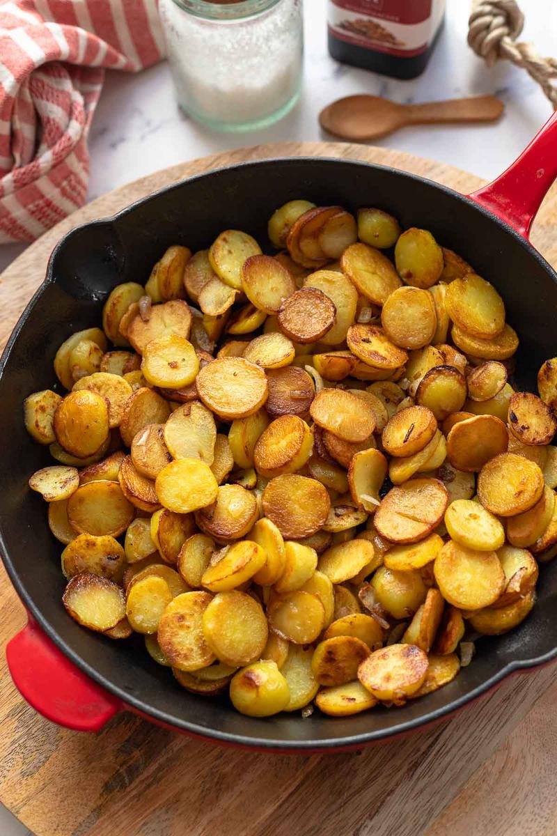 Rezeptbild: Schnelles Bratkartoffel-Rezept
