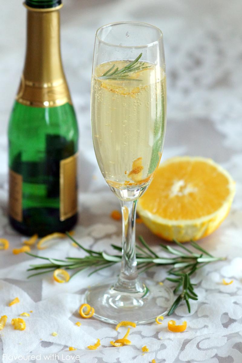 Rezeptbild: Orange Candy Champagne