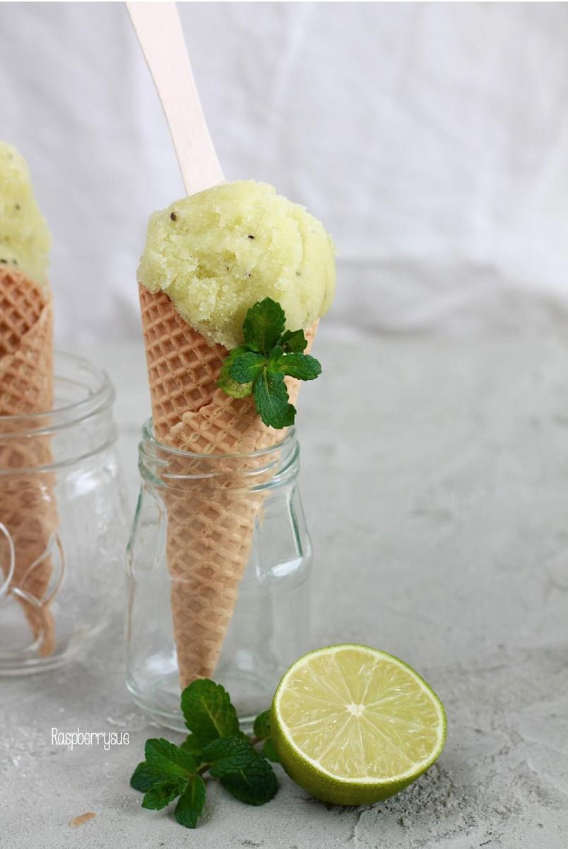 Rezeptbild: Kiwi-Sorbet