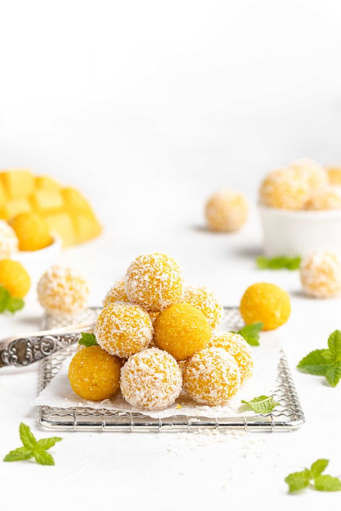 Rezeptbild: Mango Ladoo (indische Süßigkeit)