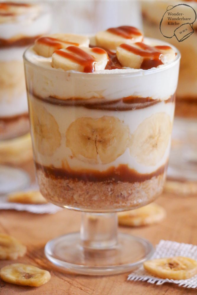 Rezeptbild: Bananen-Karamell-Traum