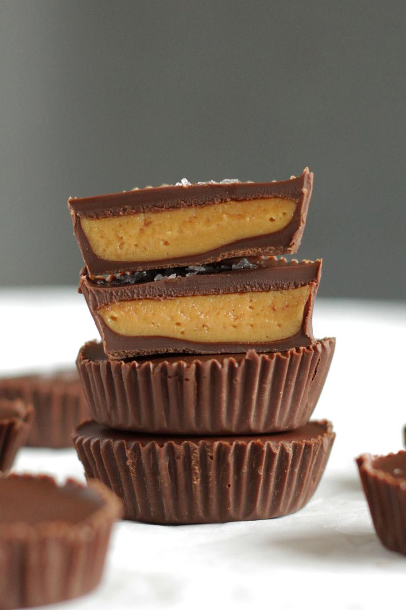 Rezeptbild: Peanut Butter Cups selbst gemacht