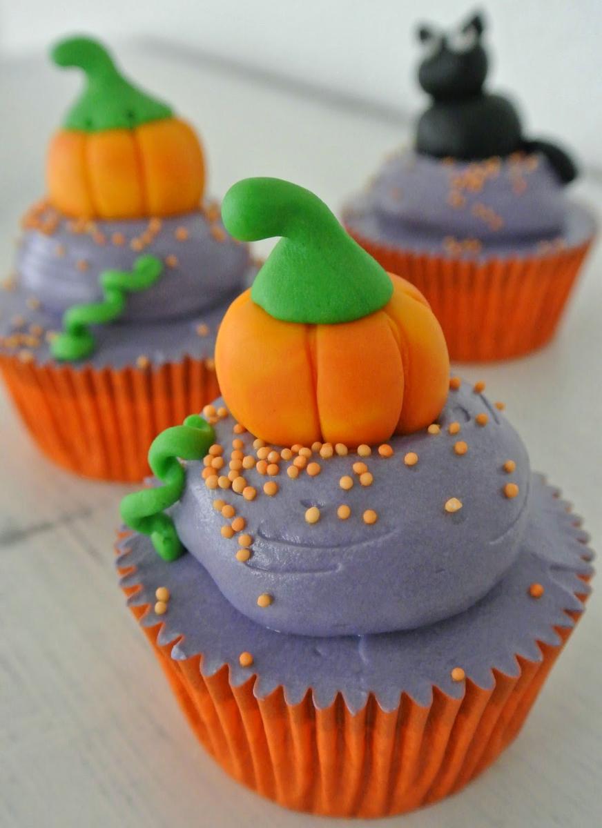 Rezeptbild: Kürbis Cupcakes