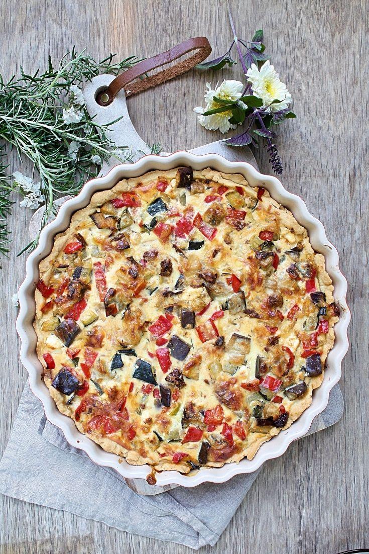 Rezeptbild: Bunte Gemüsequiche