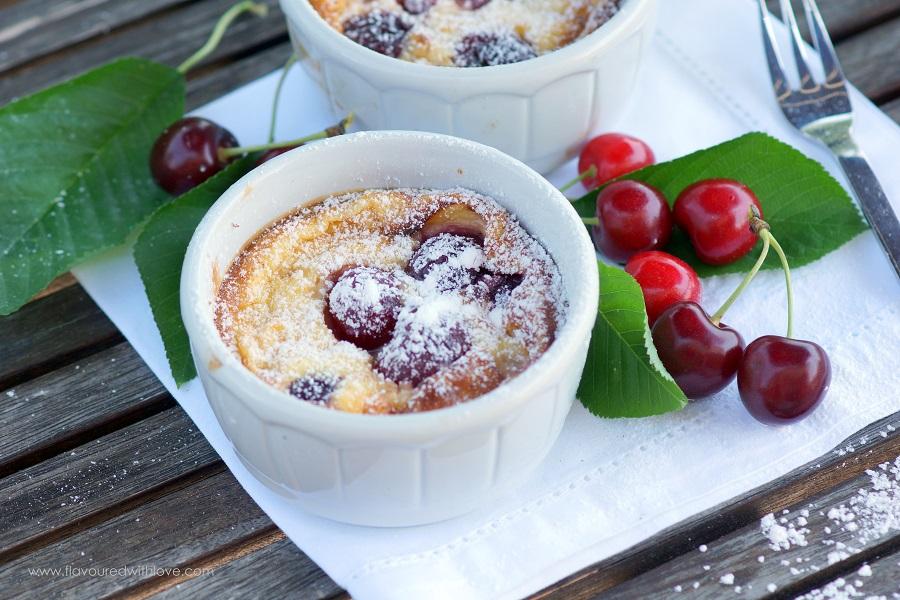 Rezeptbild: Clafoutis mit Kirschen