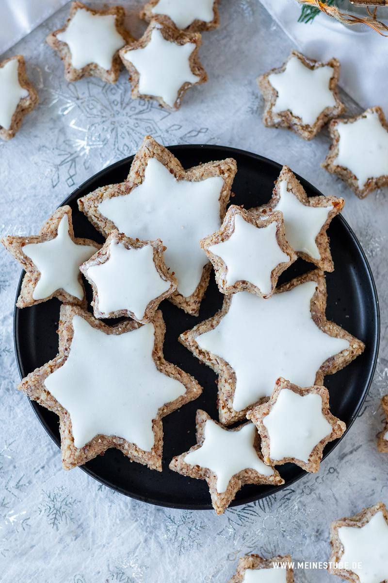 Rezeptbild: Omas Zimtsterne backen