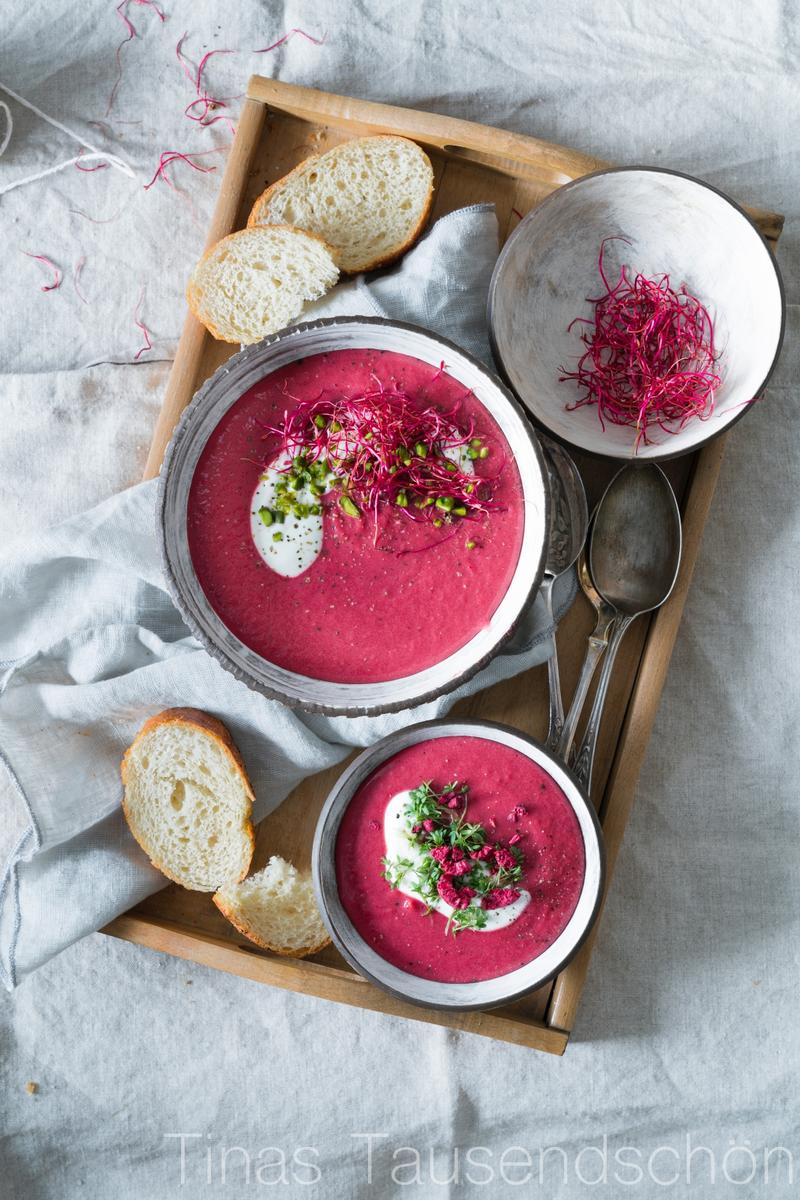 Rezeptbild: Rote Beete Süppchen
