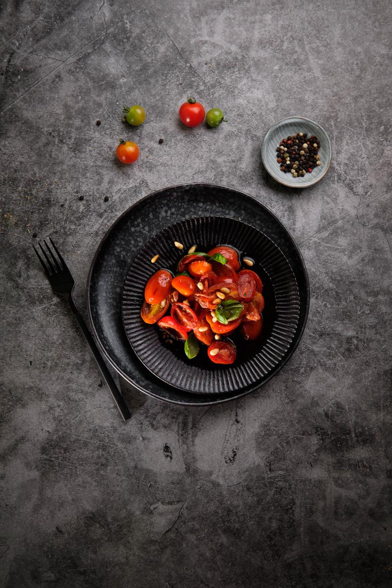 Rezeptbild: Warmer Tomatensalat