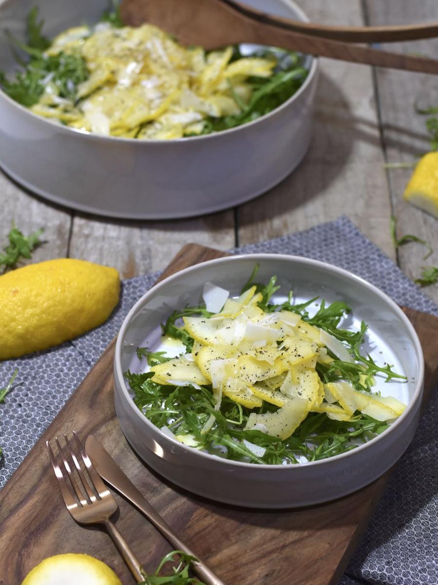 Rezeptbild: SALAT VON DER ZEDRATZITRONE