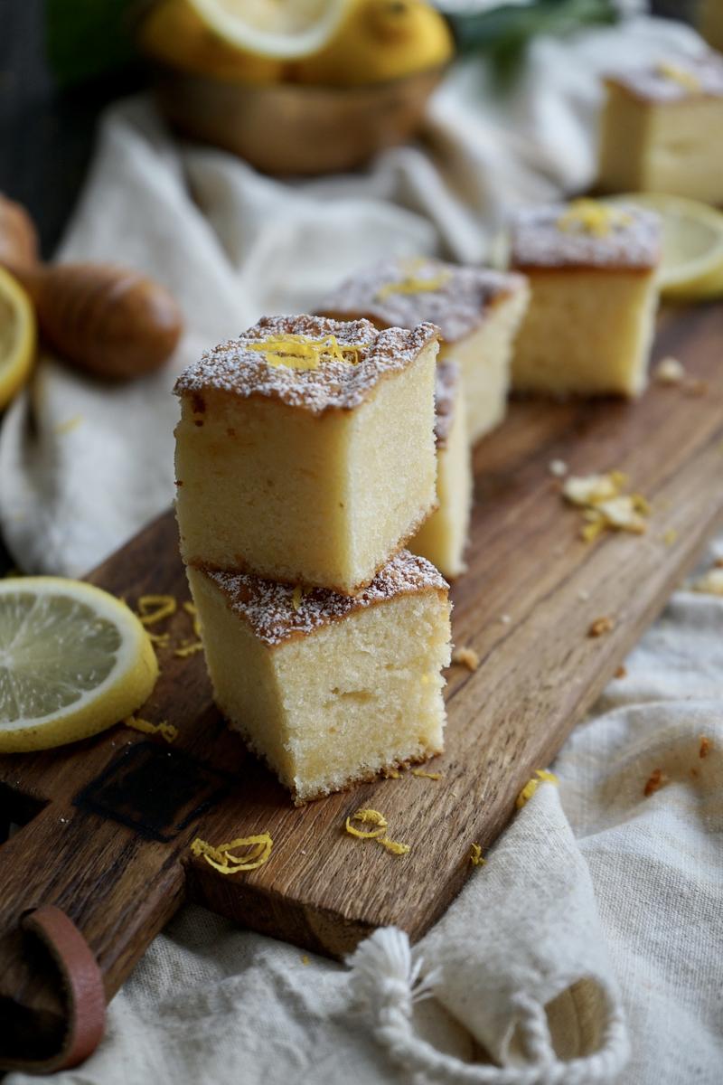 Rezeptbild: Einfacher Zitronenkuchen