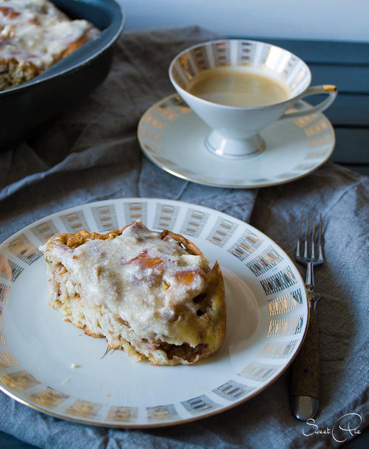 Rezeptbild: Apfel Zimt Schnecken