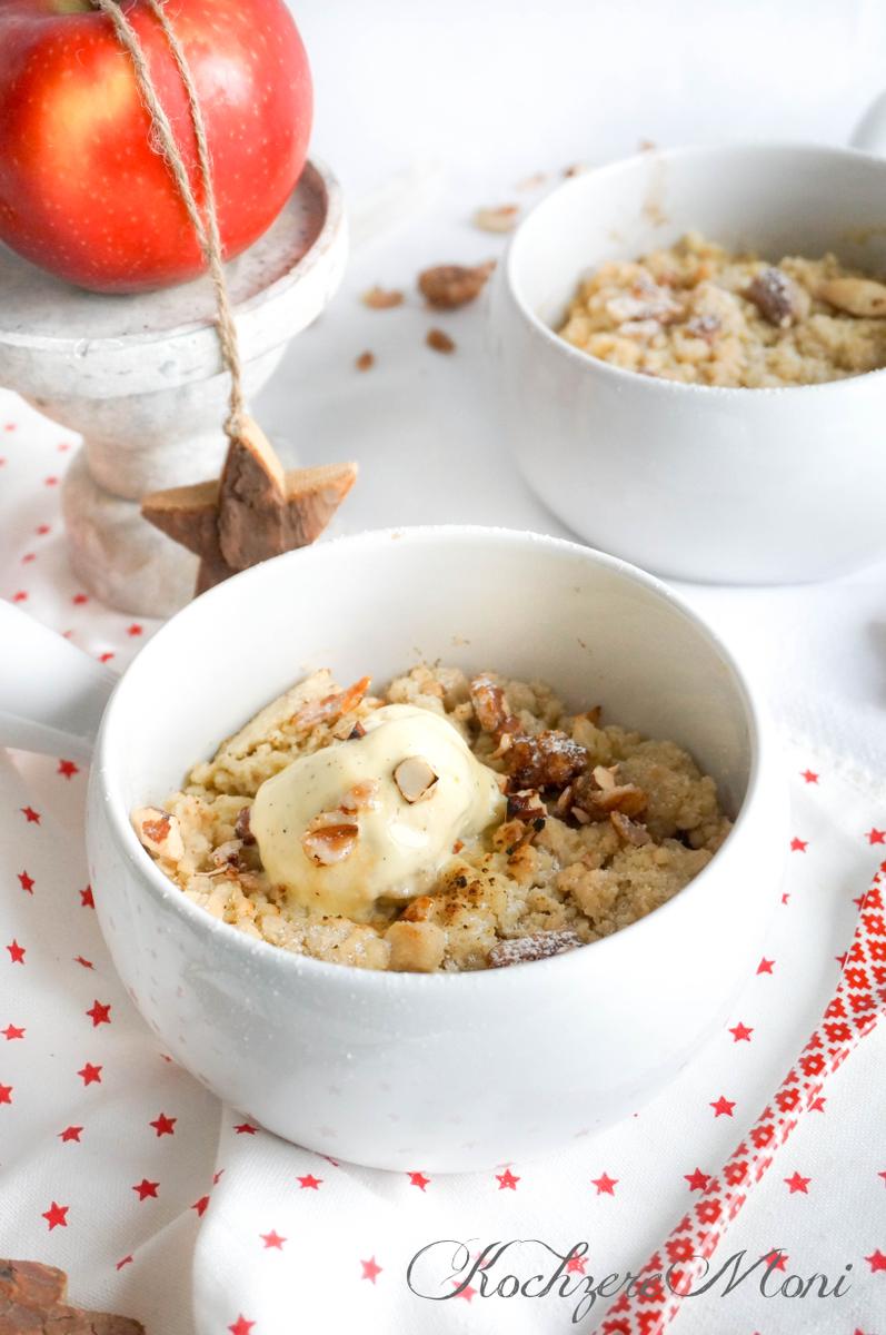 Rezeptbild: Apple Crumble mit Schwips