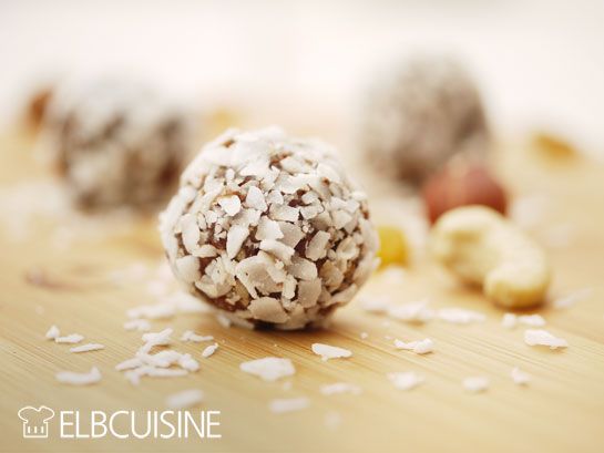 Rezeptbild: Energie-Bällchen für den Schulalltag oder für’s Büro – mit den ELBCUISINE-Kids