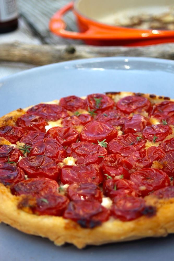 Rezeptbild: Tartin di Ciliegini e Feta