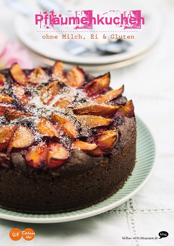 Rezeptbild: Glutenfreier Pflaumen-Schokokuchen