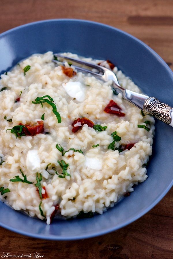Rezeptbild: Risotto Caprese