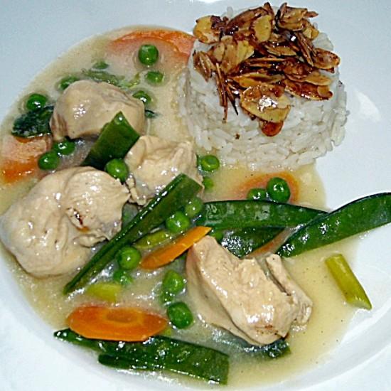 Rezeptbild: Hühnerfrikassee