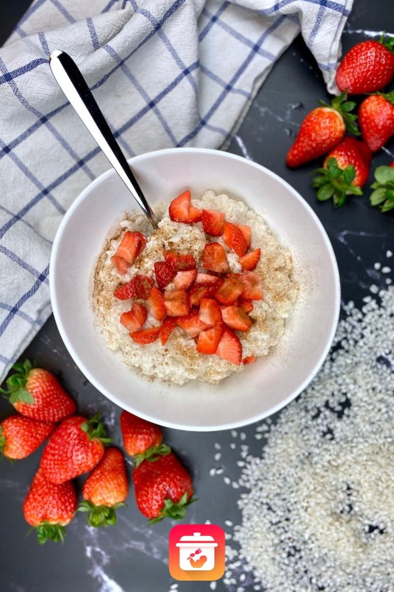 Rezeptbild: Protein Milchreis ohne Zucker