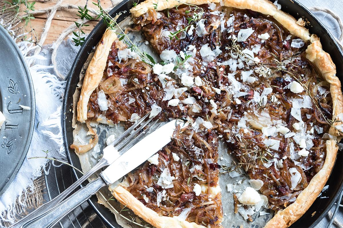 Rezeptbild: Zwiebel Tarte
