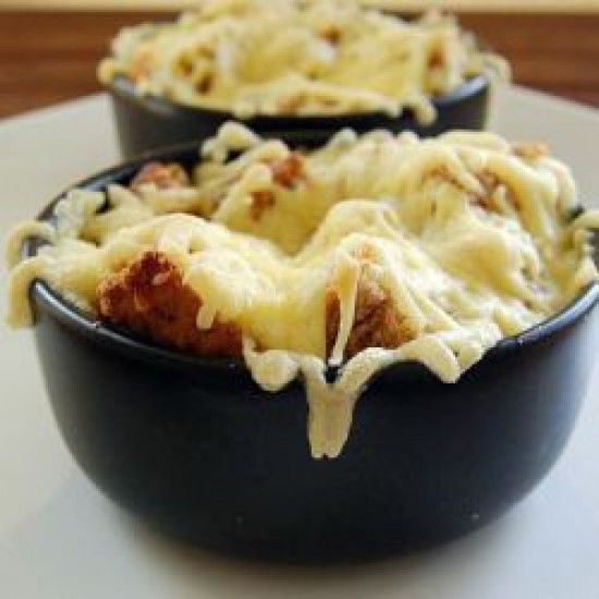 Rezeptbild: französische Zwiebelsuppe