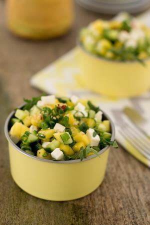 Rezeptbild: Mango Gurken Salat