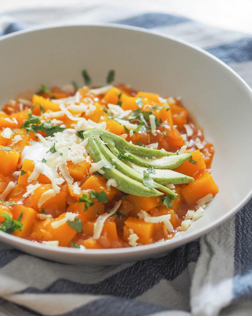 Rezeptbild: Kürbisgulasch