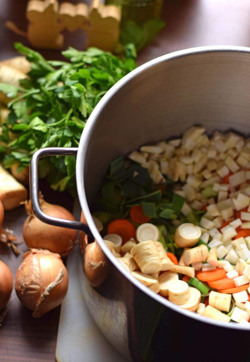 Rezeptbild: Gemüsebrühe