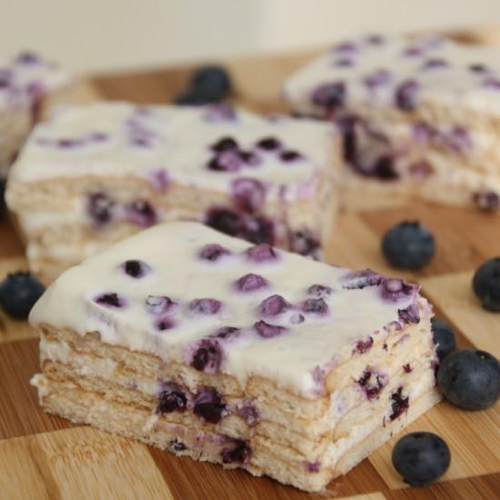 Rezeptbild: Blueberry-Squares