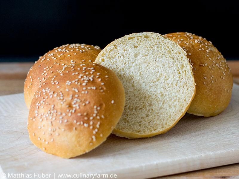 Rezeptbild: Light Brioche Burger Buns