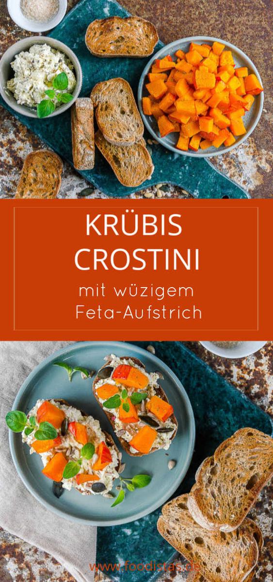 Rezeptbild: Knusprige Kürbis Crostini