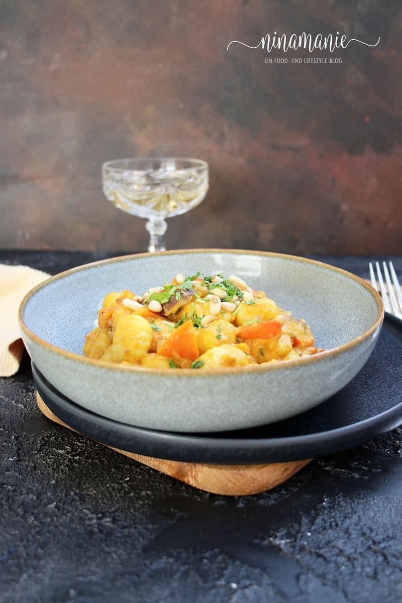 Rezeptbild: Gnocchi mit Kürbis und Maroni