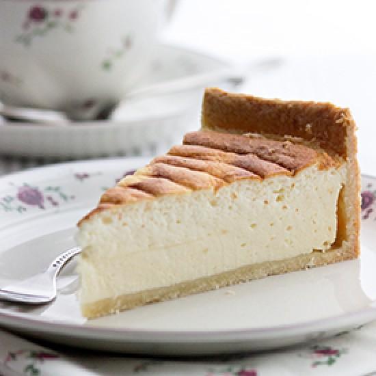 Rezeptbild: Gestürzter Käsekuchen