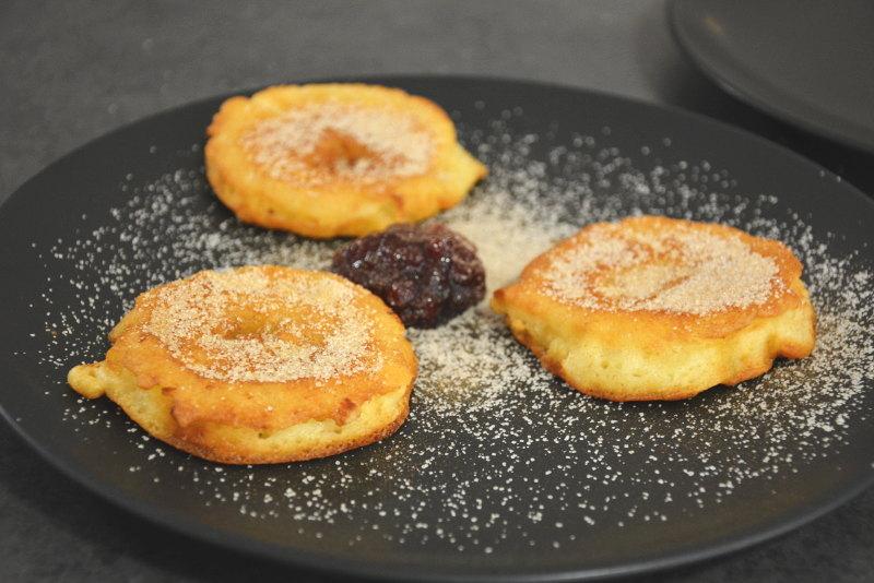 Rezeptbild: Apfelradln mit Zimtzucker