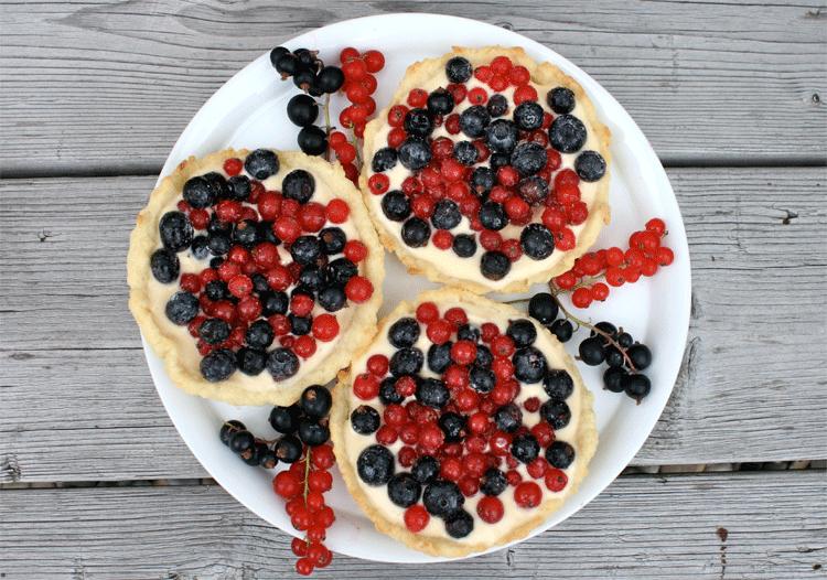 Rezeptbild: Beerige Knusper-Tartelettes