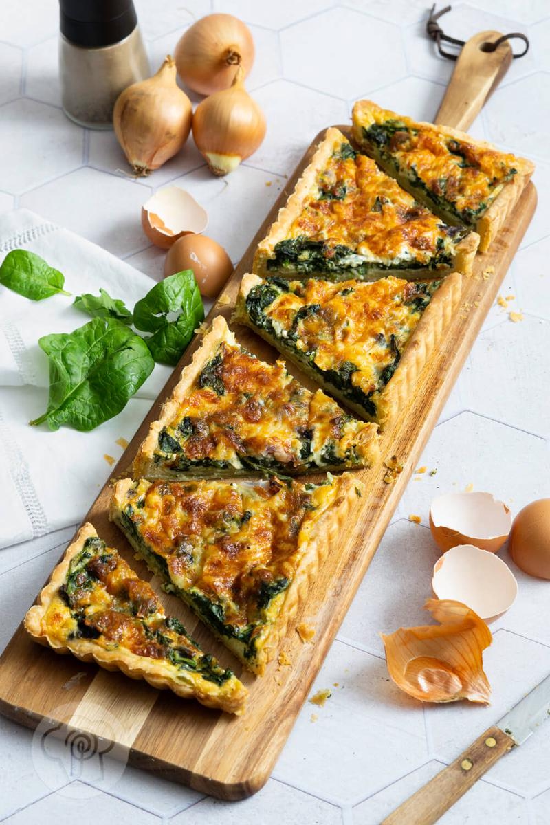 Rezeptbild: Spinatquiche