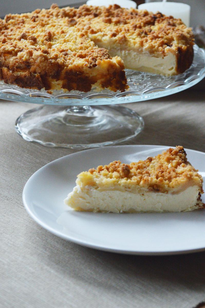 Rezeptbild: Herbstlicher Apfel-Käsekuchen