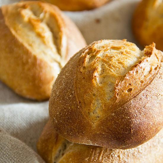 Rezeptbild: Dinkelschmalzbrötchen